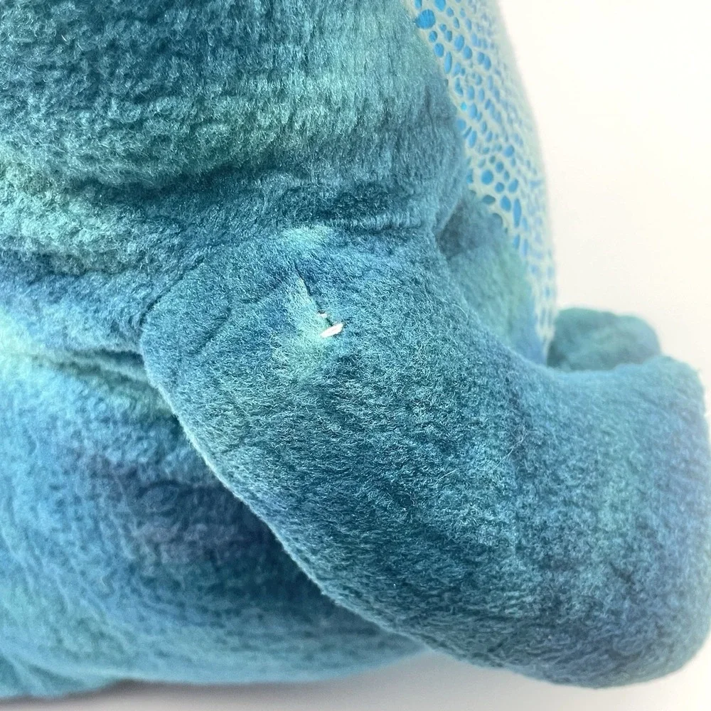 Dan Dee Dinosaur Plush‎ Stuffed Animal Blue 14
